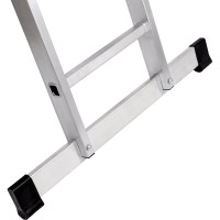 Алюминиевая 3-секционная лестница UFUK 3х6 ступеней 411306