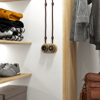 Одноклавишный переключатель WERKEL W5812052/ Vintage (мокко матовый/хром) a055915