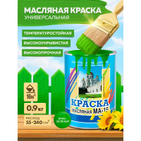 Масляная краска ABC FARBEN МА-15 (ярко-зеленый; 0.9 кг) 4300000380