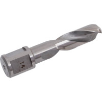 Сверло спиральное (14 мм; Weldon 19; HSS) EUROBOOR SPI.14