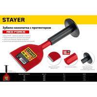 Зубило-конопатка STAYER Red Force с протектором 75x230 мм 2127