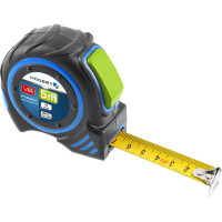 Измерительная рулетка HOEGERT TECHNIK 5 м, 19 мм, автостоп, нейлон, с магнитом HT4M401