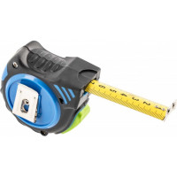 Измерительная рулетка HOEGERT TECHNIK 5 м, 19 мм, автостоп, нейлон, с магнитом HT4M401