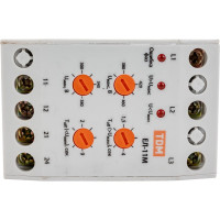 Реле контроля фаз TDM ELECTRIC ЕЛ-11М-3x380В 1нр+1нз контакты SQ1504-0014