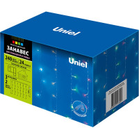 Светодиодный занавес со статическим свечением Uniel ULD-C3020-240/STK MULTI, IP44 UL-00007212