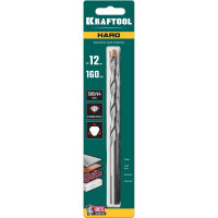 Сверло специальное по твёрдым материалам KRAFTOOL Hard 12x160 мм 29177-160-12