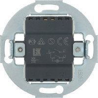 2-клавишный выключатель LK Studio схема 5L, с индикатором, 16А, 250В, черный, LK Vintage 881208-1