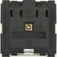 Розетка LK Studio с заземляющим контактом, без шторок, белый, LK45 851304-1