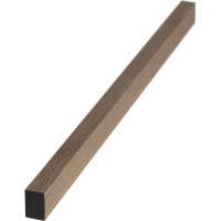 Рейка интерьерная ударопрочная влагостойкая Decor-Dizayn орех 20x30x3000 мм 611-90SH