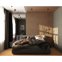 Рейка интерьерная ударопрочная влагостойкая Decor-Dizayn орех 20x30x3000 мм 611-90SH