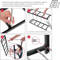 Этажерка для обуви Art moon YOHO 5 ярусов 10406