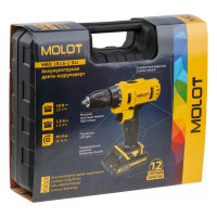 Аккумуляторная дрель-шуруповерт MOLOT MBD 1815-1 DLi 0329136