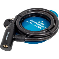 Велосипедный тросовый замок РемоКолор 3 ключа, 10x1200 мм 70-0-943