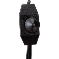 Сетевой шнур с вилкой и выключателем с диммером Uniel UCX-C30/02A-170 BLACK UL-00004438