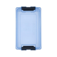 Контейнер с крышкой HONEYCOMB 10 л, серия HOME, прозрачно-голубой M-H10-00.06new