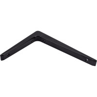 Угловой кронштейн Amig чёрный 4-200х150