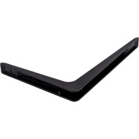 Угловой кронштейн Amig чёрный 4-200х150