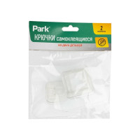 Самоклеящиеся крючки из двух деталей PARK 2 пары 103751