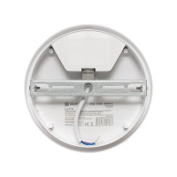 Светодиодный светильник EKF ЖКХ круг ДПО-2600 с микроволновым датчиком движения 15Вт 4000K IP65 BKL-2600DM-R-15-4000