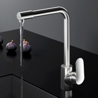 Смеситель для кухни AM.PM Like с каналом для питьевой воды, L-излив, сатин F8005711