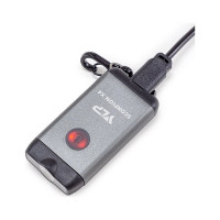Аккумуляторный фонарь-брелок ЯРКИЙ ЛУЧ YLP X4 "Scorpion" Sams.351B 3 реж. 40/120лм/красный, IPX4, Li-Po 200mAh 4606400012009