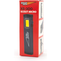Фонарь ЯРКИЙ ЛУЧ XS -300 Scout Micro COB-диод 2 реж. (100/300лм), клипса/магнит, Li-Ion 600mAh 4606400015000