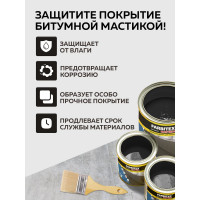 Битумная мастика Farbitex (гидроизоляционная; 2 кг) 4300003453
