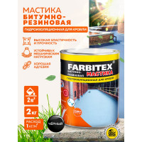 Битумно-резиновая мастика Farbitex 2 кг 4300003456