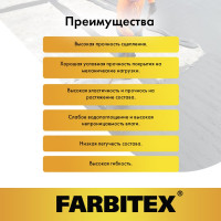 Битумно-резиновая мастика Farbitex 17 кг 4300003458