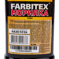Морилка Farbitex (деревозащитная; водная; 0,5 л; клен) 4100008060
