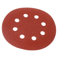Шлифлист круглый самосцепляющийся 5 шт, 125 мм, Р120 Gepard GP5001-120