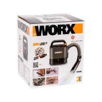 Аккумуляторный пылесос WORX 20В, 2Ач х1, ЗУ, коробка WX030
