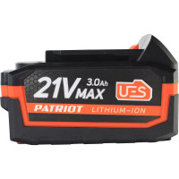 Батарея аккумуляторная PB BR 21V(Max) Li-ion UES 3.0 Ah, тонкая зарядка Patriot 180301123