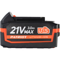 Батарея аккумуляторная PB BR 21V(Max) Li-ion UES 3.0 Ah, тонкая зарядка Patriot 180301123