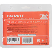 Батарея аккумуляторная PB BR 21V(Max) Li-ion UES 3.0 Ah, тонкая зарядка Patriot 180301123