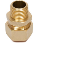 Муфта KOFULSO "труба-наружн. резьба"(папа) газ BCG15