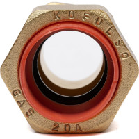 Муфта KOFULSO "труба-наружн. резьба"(папа) газ BCG20