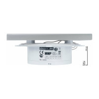 Вытяжной бесшумный вентилятор для ванной MMOTORS JSC ММР 100 стекло под плитку, тонкий 0757