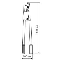 Пресс-клещ (кримпер) TDM ELECTRIC механический ручной ПМР-150 ( сечение жилы 10-120 мм² ), серия "МастерЭлектрик" SQ1027-0401