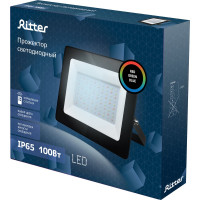 Светодиодный прожектор RITTER RGB 100Вт IP65 с пультом ДУ 53404 4