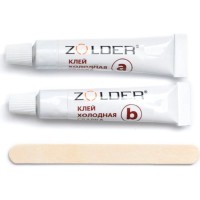 Клей холодная сварка ZOLDER 2к металлическая, 20 гр ЭК000140573