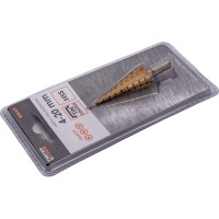 Сверло ступенчатое 4-20 мм FASTER TOOLS 6647