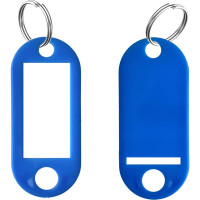 Брелок для ключей ТПК Технологии Контроля 100 шт, цвет синий 24150