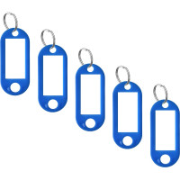 Брелок для ключей ТПК Технологии Контроля 100 шт, цвет синий 24150