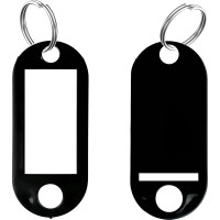 Брелок для ключей ТПК Технологии Контроля 100 шт, цвет черный 24149