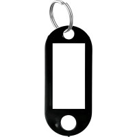 Брелок для ключей ТПК Технологии Контроля 100 шт, цвет черный 24149