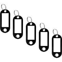 Брелок для ключей ТПК Технологии Контроля 100 шт, цвет черный 24149