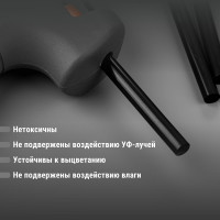 Стержни для клеевого пистолета универсальные черные, 7 мм x 100 мм, 6 штук, TDM ELECTRIC «Алмаз» SQ1024-0502