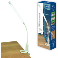 Светильник настольный светодиодный на струбцине TLD-572 White/LED/500Lm/4500K/Dimmer Uniel UL-00008663