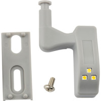 Светодиодный светильник Uniel пушлайт на петлю в кухонный шкаф ULK-C02 23A GREY SET2 UL-00008933